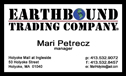 earthbound business card