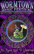 wormtown music festival poster